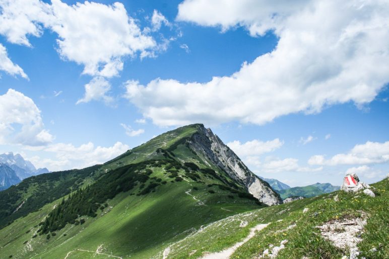 Man kann noch einen Abstecher auf den Kompar hinauf machen