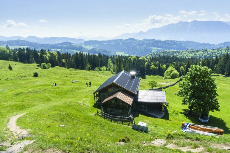 Oberhalb der Bubenauer Alm