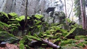 Das Klettergebiet Steinwand, eine mystische Gegend