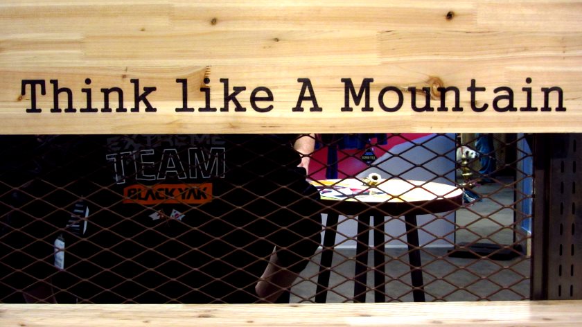 Think like A Mountain – interessantes Motto bei Black Yak