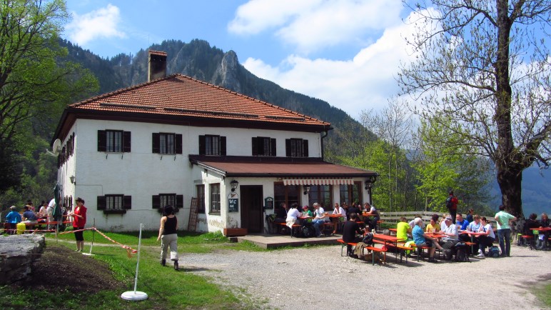 Das Berggasthaus Petersberg