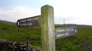 Auf dem Pennine Bridleway