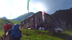 Ankunft auf der Gleiwitzer Hütte