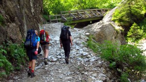 An der Brücke über den Wildbach