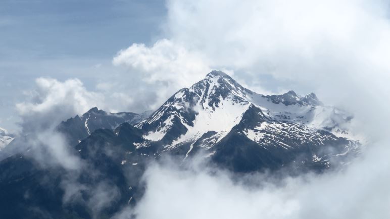 Der Blick in die Zillertaler Bergwelt