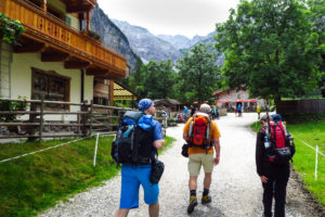 Der Start unserer Wanderung an der Gramaialm