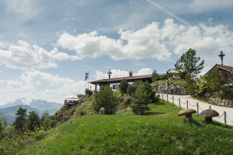 Die Berggaststätte Paulshütte auf der Kneifelspitze 