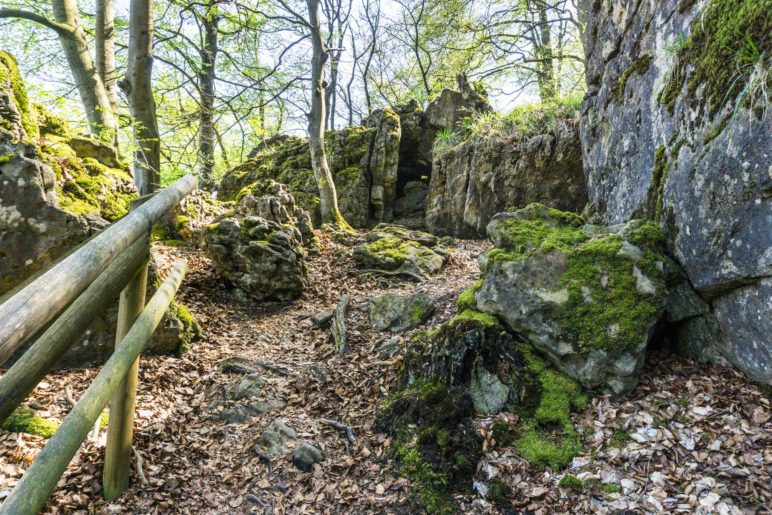 Felsen im Gebiet des Fahnensteins