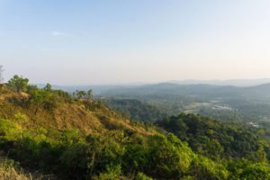 Aussicht vom Raja Seat in Coorg / Madikeri