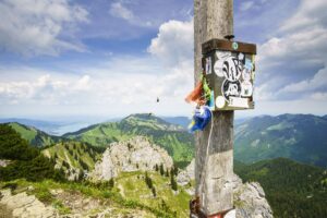 Risserkogel Gipfelkreuz