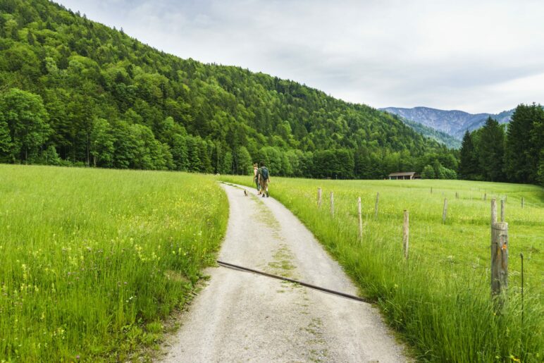 Auf dem Weg nach Wildbad Kreuth