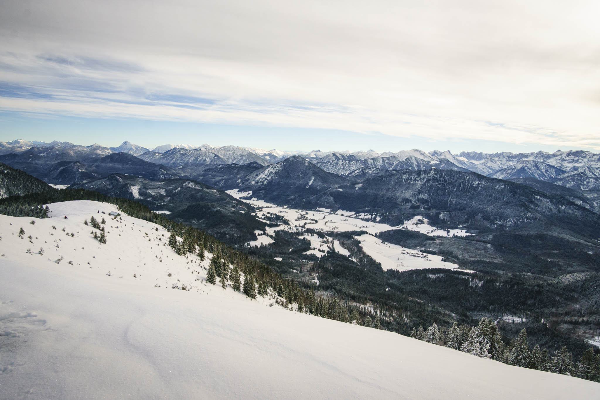 Die Bayerischen Alpen und die Jachenau