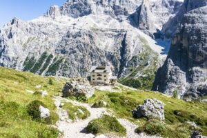 Auf den letzten Metern zur Zsigmondyhütte