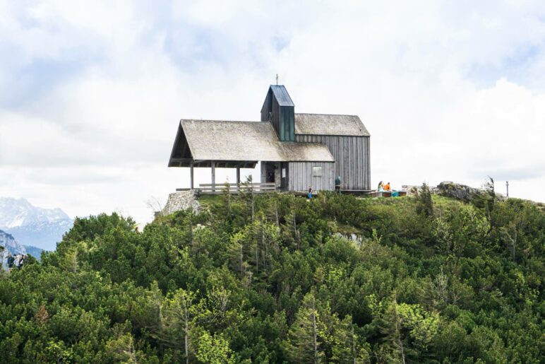 Die Tabor-Kapelle auf dem höchsten Punkt des Hochfelln