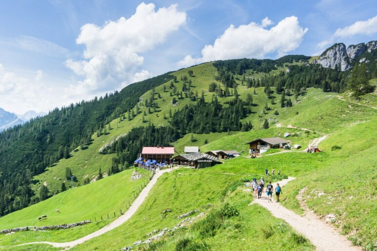 Blick zurück zur Dalfazalm