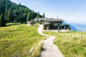 An der Almhütte Schlegelmulde