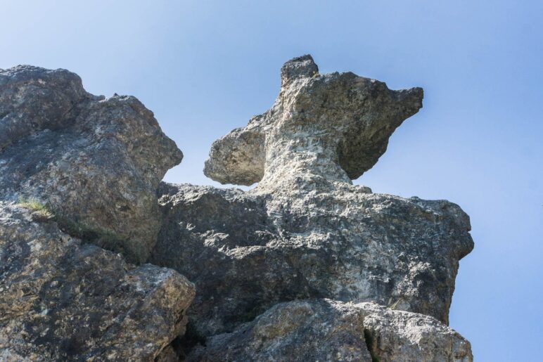 Die Steinerne Agnes im Lattengebirge