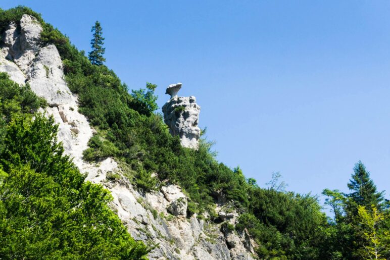 Ein Blick zurück zur Steinernen Agnes